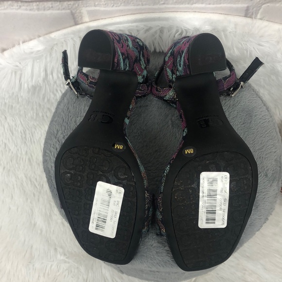 Gianni Bini ankle strap Block heel sandals 4.25in - Picture 6 of 8